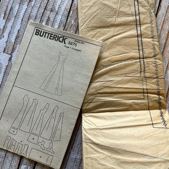 Evan-Picone Butterick Uncut Seeing Pattern - Picture 9 of 9